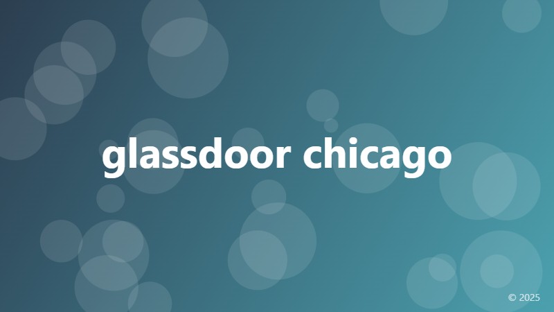 glassdoor chicago