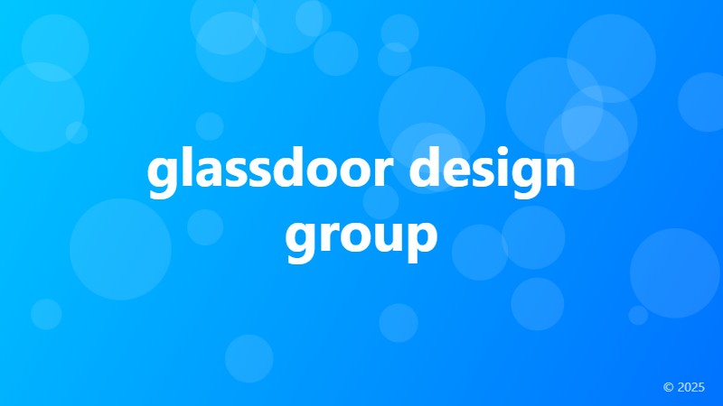 glassdoor design group