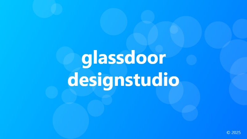 glassdoor designstudio