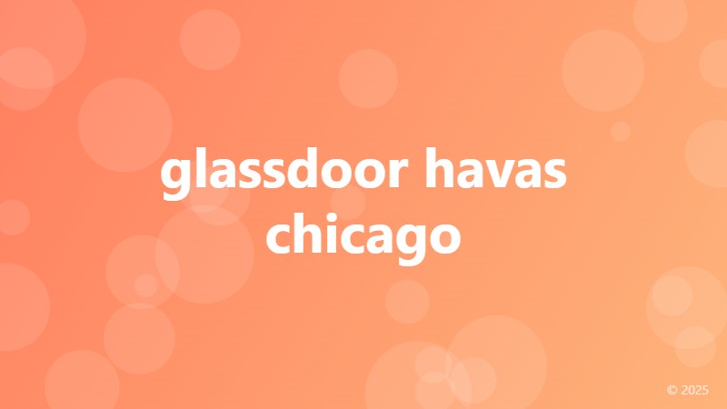 glassdoor havas chicago